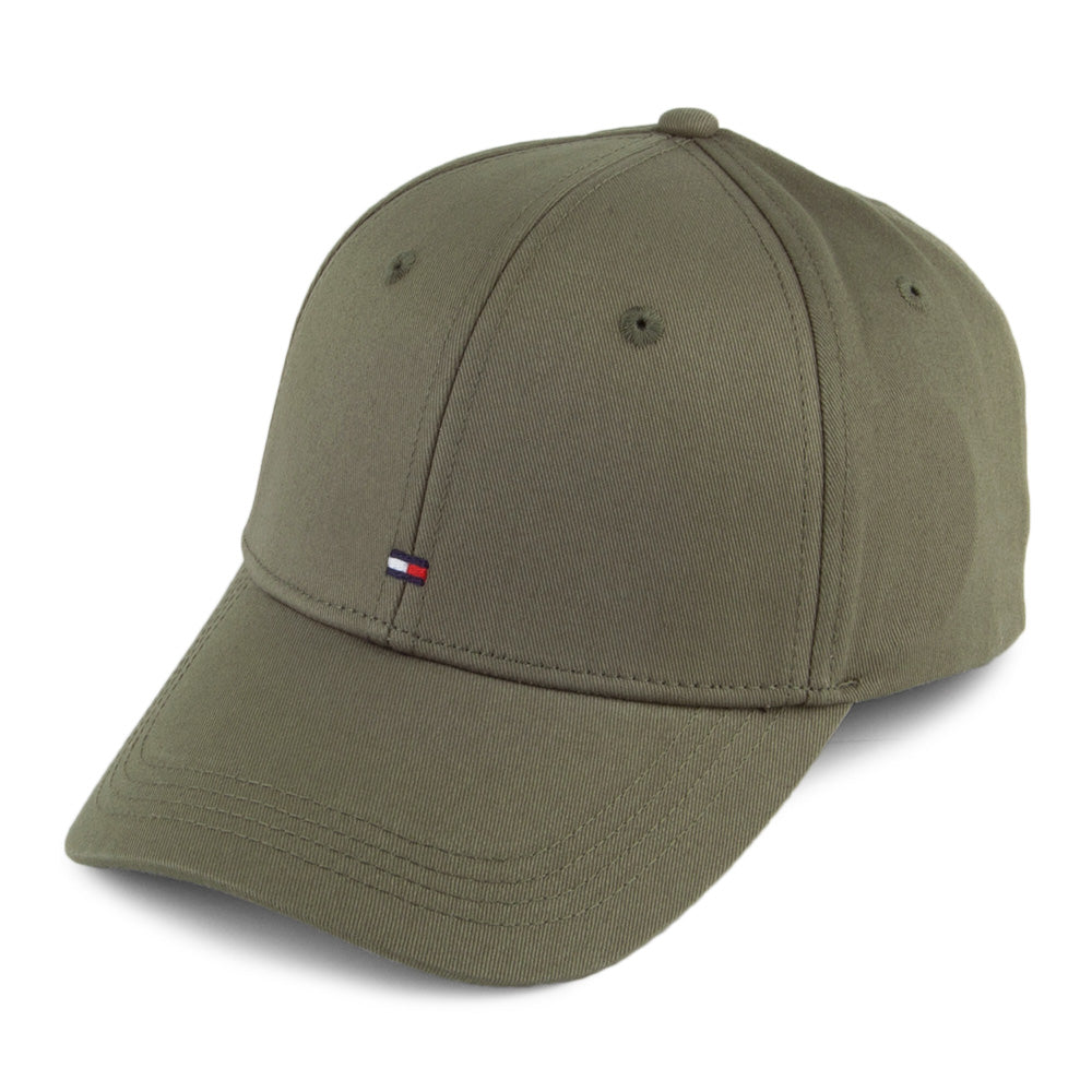 Gorra de béisbol clásica de Tommy Hilfiger - Oliva