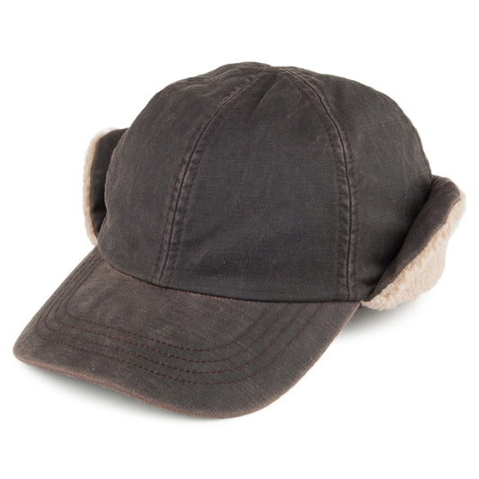 con orejeras Gorra de béisbol de invierno de Dorfman Pacific - Marrón