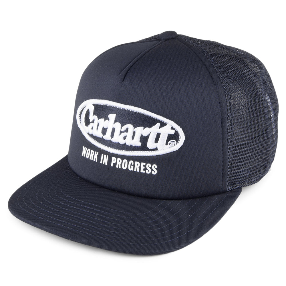 Gorra Trucker Oval de Carhartt WIP - Azul Marino
