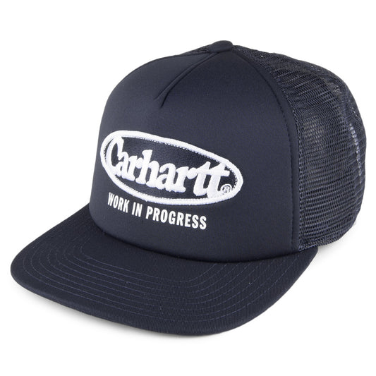 Gorra Trucker Oval de Carhartt WIP - Azul Marino