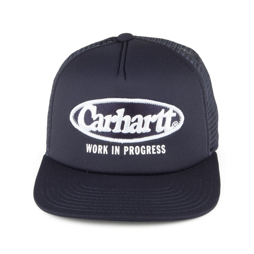 Gorra Trucker Oval de Carhartt WIP - Azul Marino