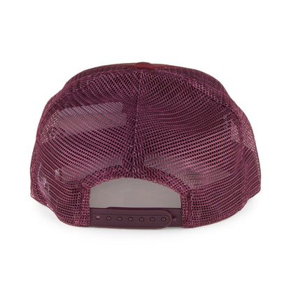 Gorra Trucker Oval de Carhartt WIP - Burdeos