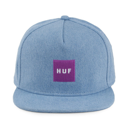 Gorra Snapback Denim Box Logo de HUF - Vaquero