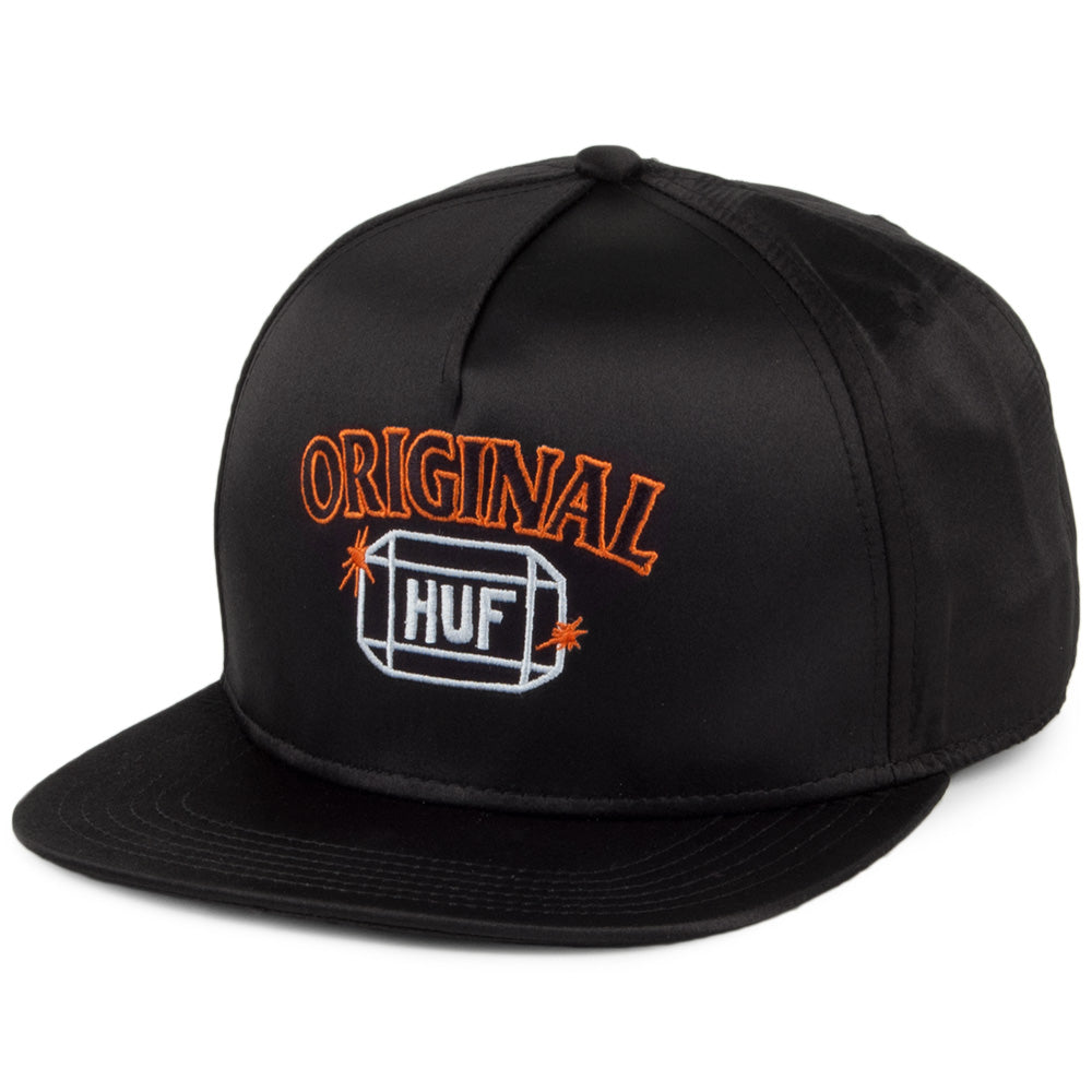 Gorra Snapback Cabbie de HUF - Negro