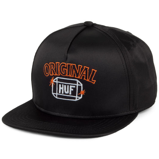 Gorra Snapback Cabbie de HUF - Negro