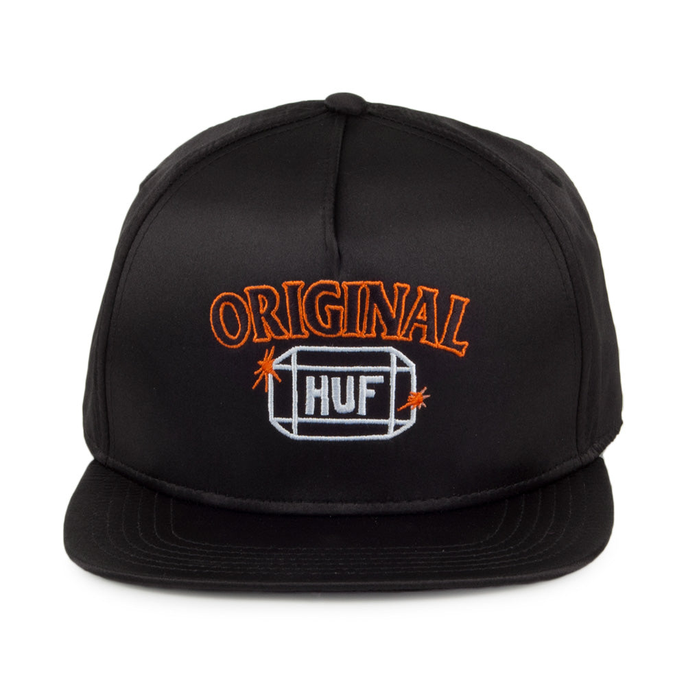 Gorra Snapback Cabbie de HUF - Negro
