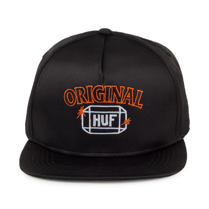 Gorra Snapback Cabbie de HUF - Negro