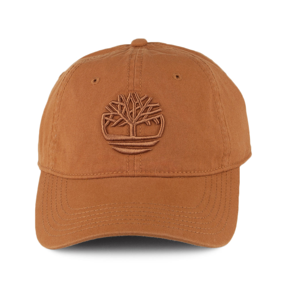 Gorra de béisbol Soundview de lona de algodón de Timberland - Trigo