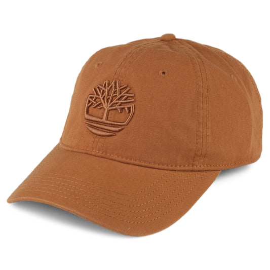 Gorra de béisbol Soundview de lona de algodón de Timberland - Trigo