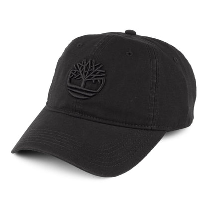 Gorra de béisbol Soundview de lona de algodón de Timberland - Negro