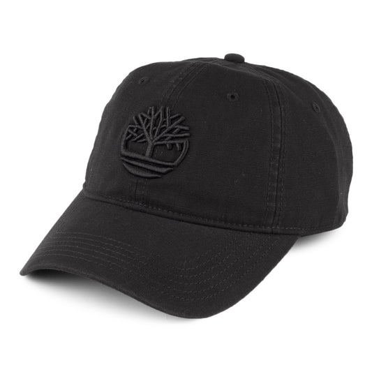 Gorra de béisbol Soundview de lona de algodón de Timberland - Negro