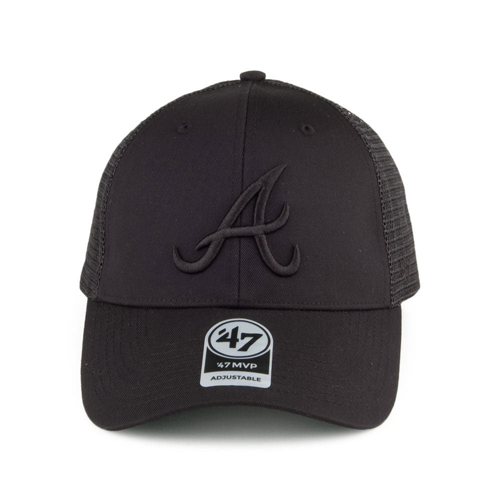 Gorra Trucker MLB Branson MVP Atlanta Braves de 47 Brand - Negro