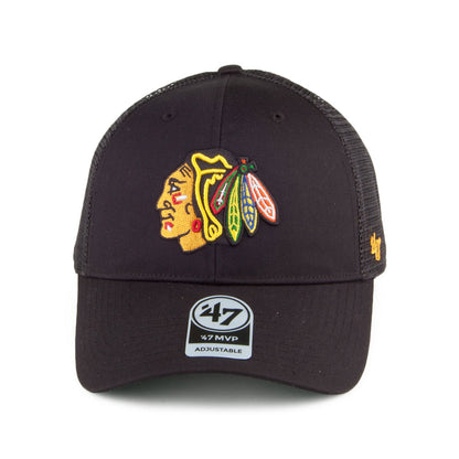 Gorra Trucker NHL Branson MVP Chicago Blackhawks de 47 Brand - Negro