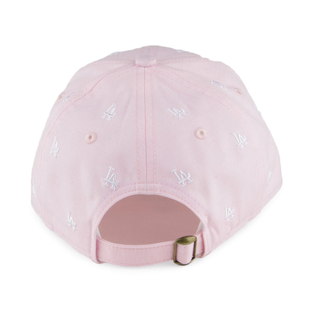 Gorra béisbol mujer 9FORTY MLB Monogram L.A. Dodgers de New Era-Rosa