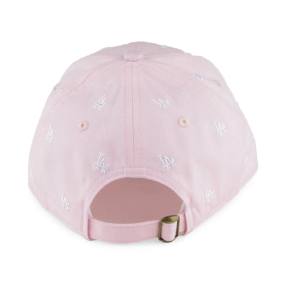 Gorra béisbol mujer 9FORTY MLB Monogram L.A. Dodgers de New Era-Rosa