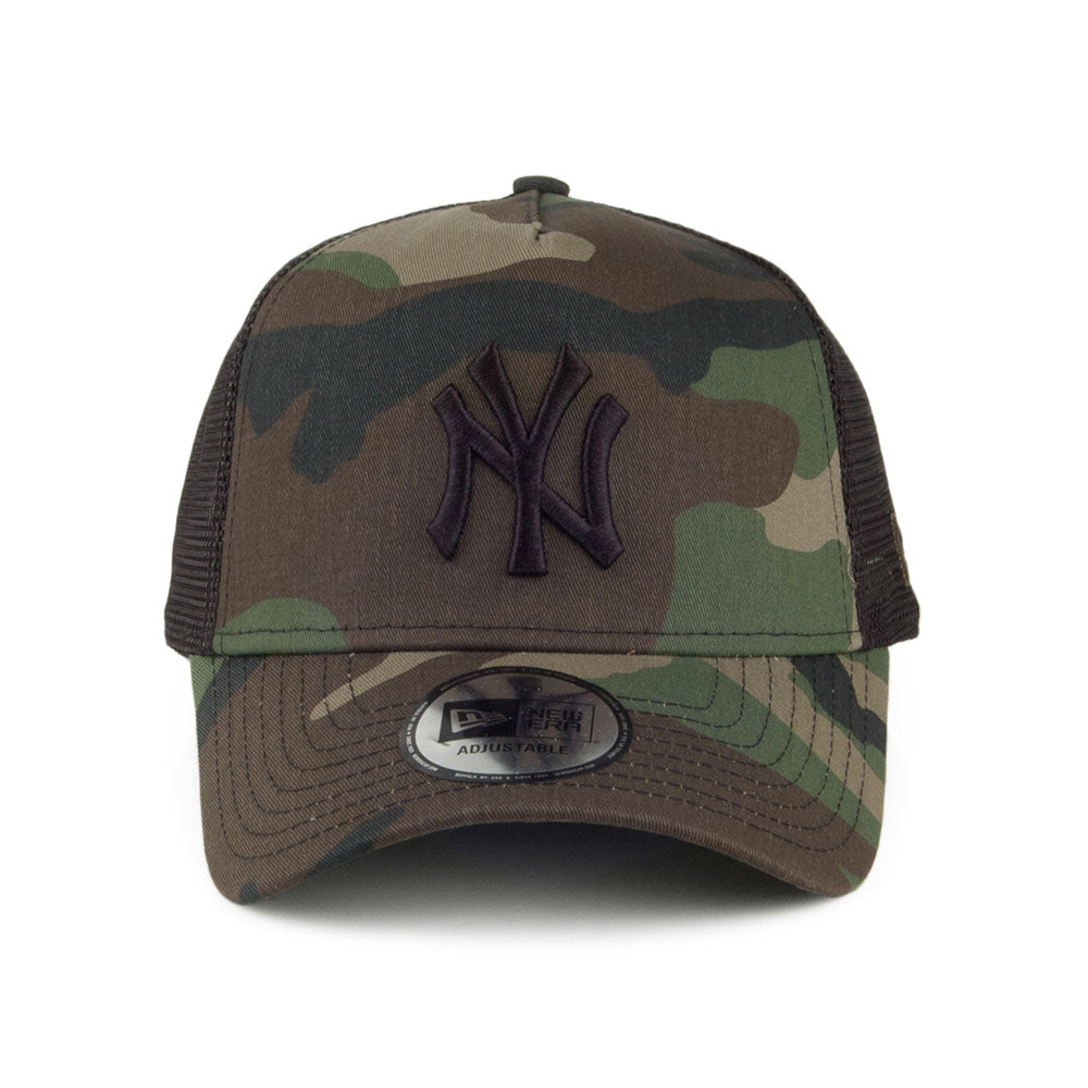 Gorra Trucker A-Frame MLB Camo Team New York Yankees de New Era - Camuflaje