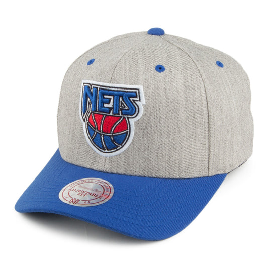 Gorra Snapback Team Logo 2-Tone 110 New Jersey Nets Mitchell & Ness-Gris-Azul