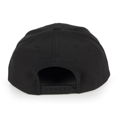 Gorra Snapback Box Logo de Mitchell & Ness - Negro