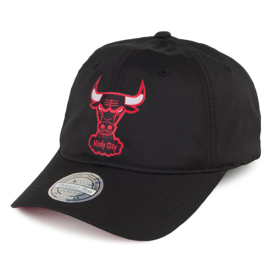 Gorra Light & Dry Chicago Bulls de Mitchell & Ness - Negro