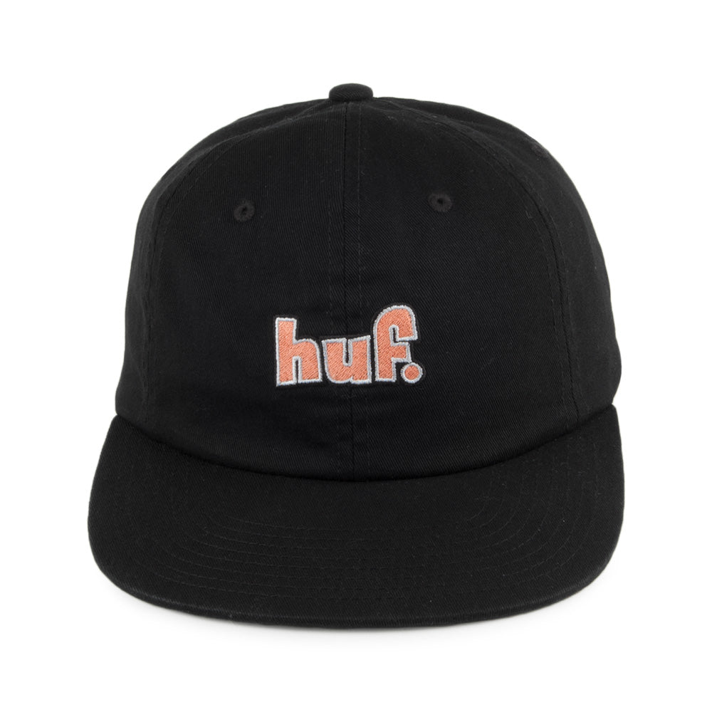 Gorra de béisbol 1993 de 6 paneles de HUF - Negro