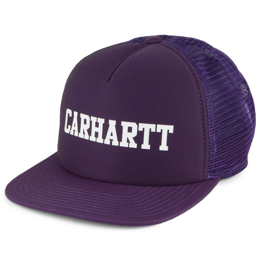 Gorra Trucker College de Carhartt WIP - Púrpura