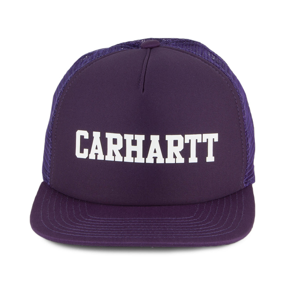 Gorra Trucker College de Carhartt WIP - Púrpura