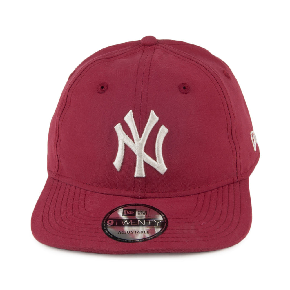 Gorra de béisbol 9TWENTY MLB Nylon Packable New York Yankees de New Era - Rojo Cardenal