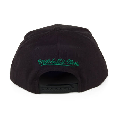 Gorra Snapback Wool Solid Boston Celtics de Mitchell & Ness - Negro