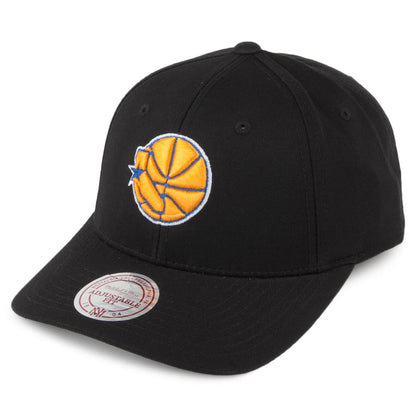 Gorra Snapback Team Logo Low Pro Golden State Warriors de Mitchell & Ness - Negro