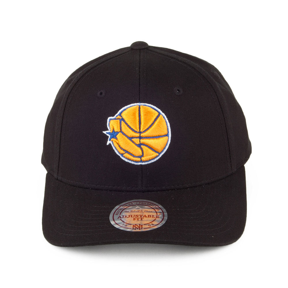 Gorra Snapback Team Logo Low Pro Golden State Warriors de Mitchell & Ness - Negro