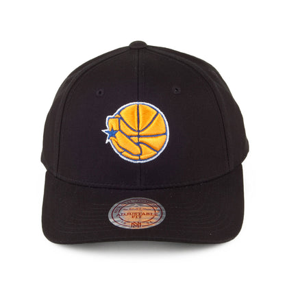 Gorra Snapback Team Logo Low Pro Golden State Warriors de Mitchell & Ness - Negro
