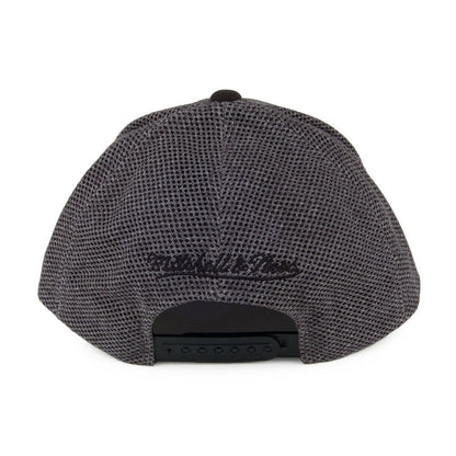 Gorra Snapback Flashback 110 Chicago Bulls de Mitchell & Ness - Gris-Negro