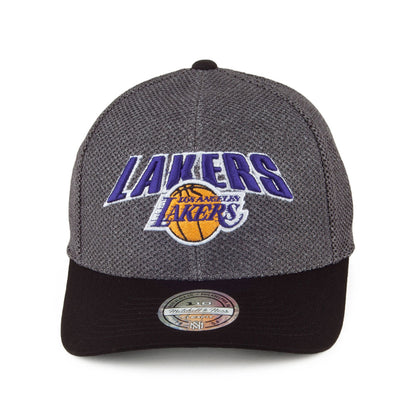 Gorra Snapback Flashback 110 L.A. Lakers de Mitchell & Ness - Gris-Negro