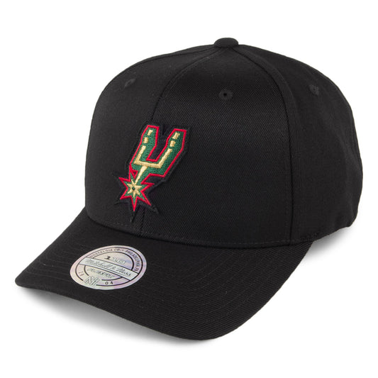 Gorra Snapback Luxe 110 San Antonio Spurs Mitchell & Ness - Negro