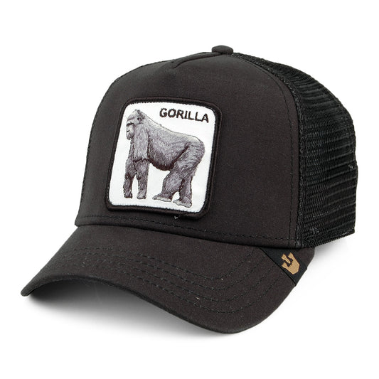 Gorra Trucker Rey de la Jungla de Goorin - Negro