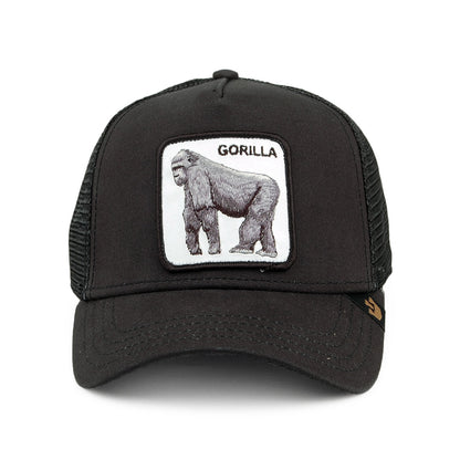 Gorra Trucker Rey de la Jungla de Goorin - Negro