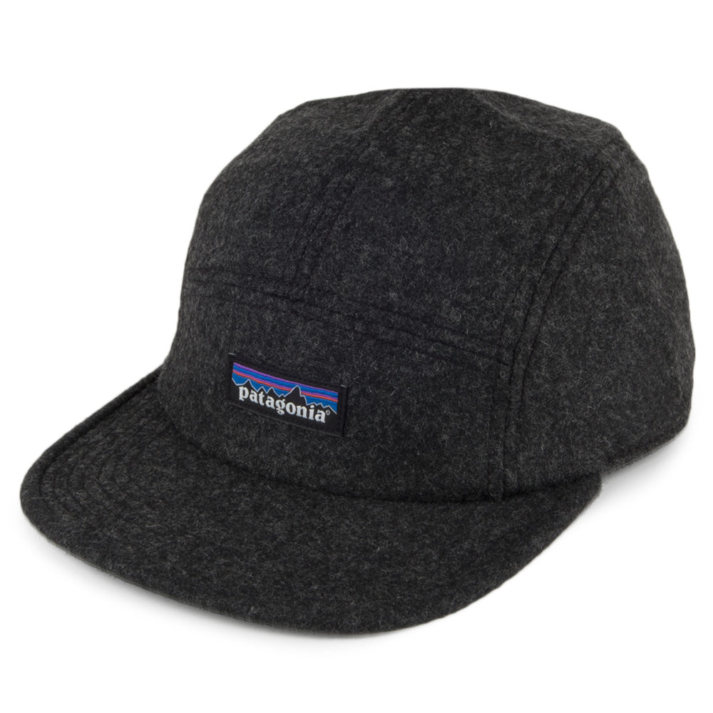 Gorra 5 paneles de lana sostenible de Patagonia - Gris