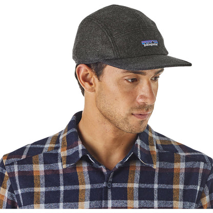 Gorra 5 paneles de lana sostenible de Patagonia - Gris