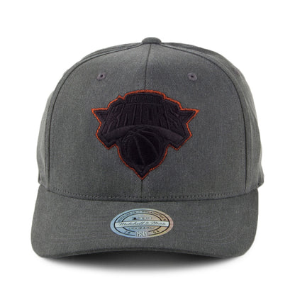 Gorra Snapback Washed Denim 110 New York Knicks de Mitchell & Ness - Negro