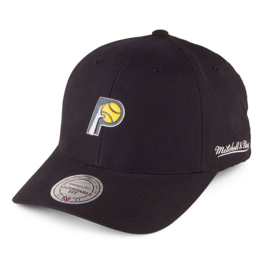 Gorra Taped Indiana Pacers de Mitchell & Ness - Negro
