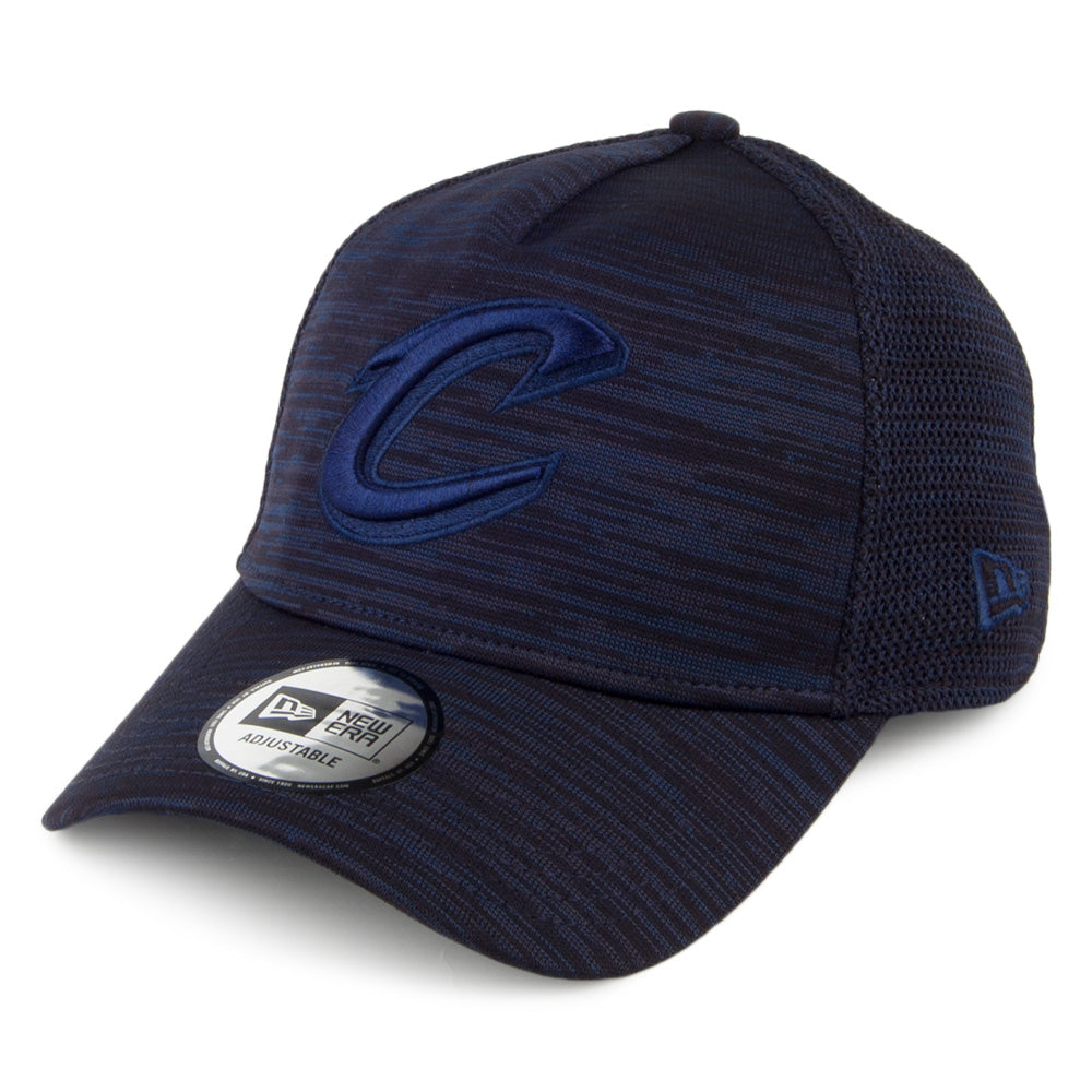 Gorra de béisbol Engineered Fit Aframe Cleveland Cavaliers de New Era - Azul Marino-Negro