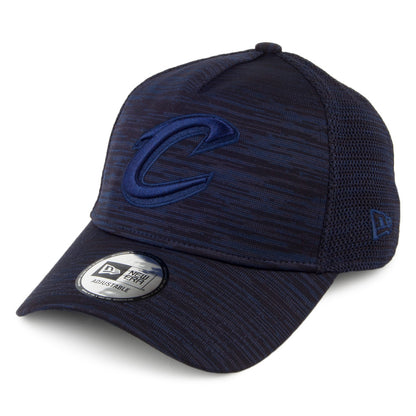 Gorra de béisbol Engineered Fit Aframe Cleveland Cavaliers de New Era - Azul Marino-Negro