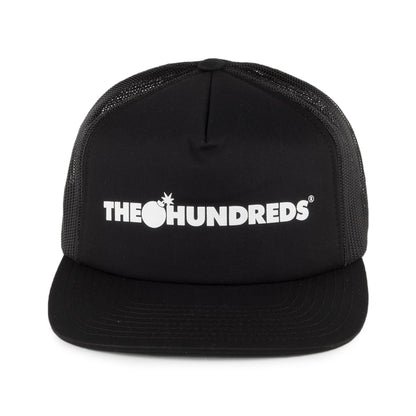 Gorra Trucker Bar Logo de poliéster de The Hundreds - Negro