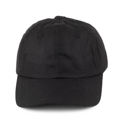 Gorra de béisbol sin estructurar de tela impermeabilizada de Dorfman Pacific - Negro