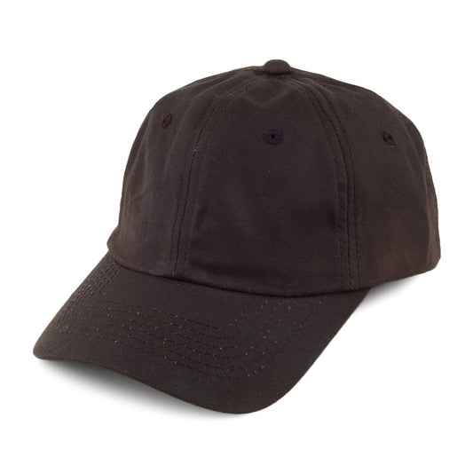 Gorra de béisbol sin estructurar de tela impermeabilizada de Dorfman Pacific - Marrón