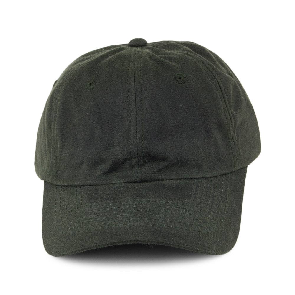 Gorra de béisbol sin estructurar de tela impermeabilizada de Dorfman Pacific - Verde Oliva