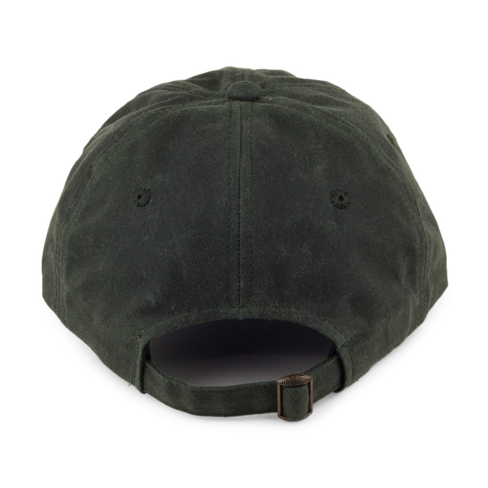 Gorra de béisbol sin estructurar de tela impermeabilizada de Dorfman Pacific - Verde Oliva