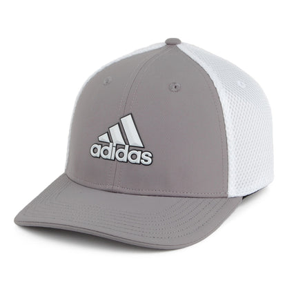 Gorra de béisbol A Stretch Tour de Adidas - Gris-Blanco