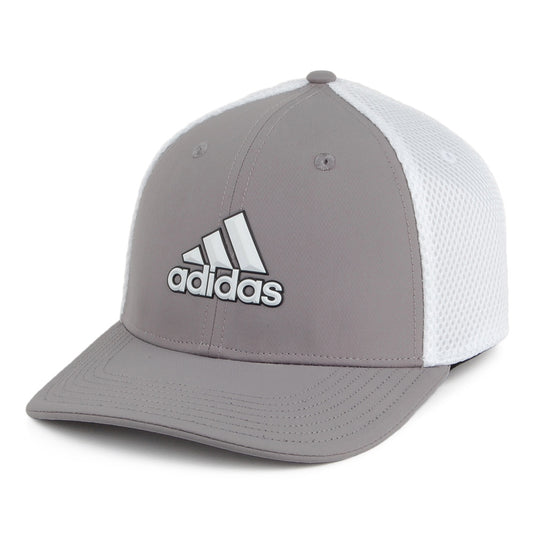 Gorra de béisbol A Stretch Tour de Adidas - Gris-Blanco