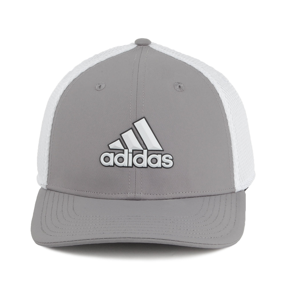 Gorra de béisbol A Stretch Tour de Adidas - Gris-Blanco